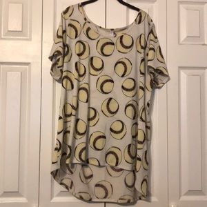❗️BOGO 1/2❗️ LulaRoe HTF baseball classic tee 3XL